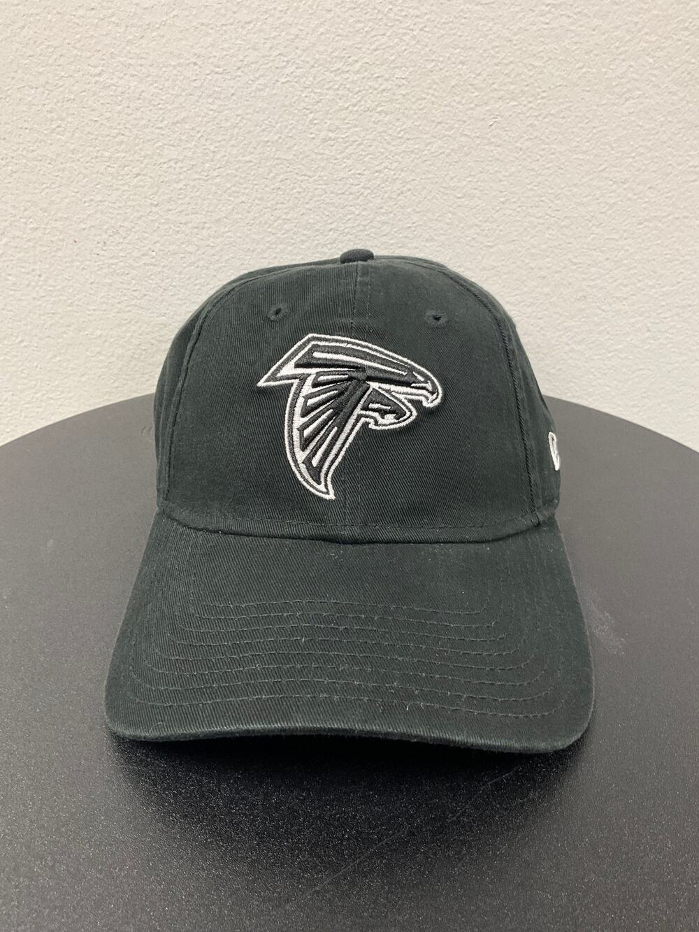New Era 9TWENTY Atlanta Falcons Blackout Adjustable Women's Hat NFL Black Cap